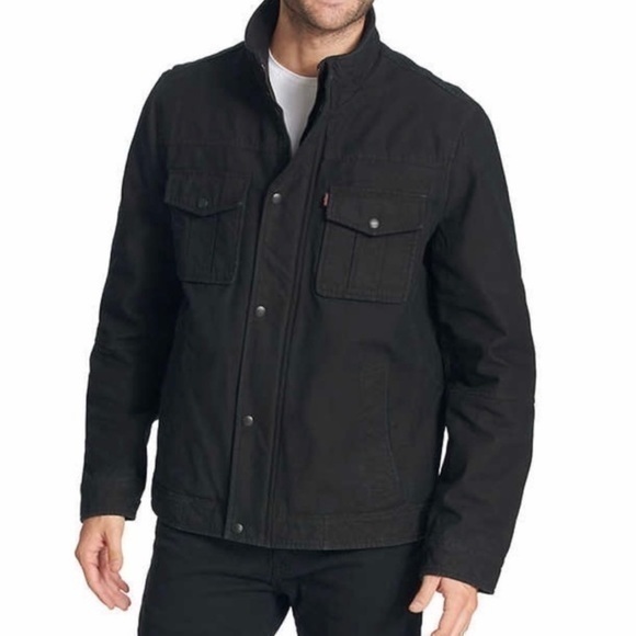 Levi's Other - Levi’s Men Cotton Twill Jacket size XL color Black